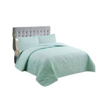 Cubrecama Quilt Verano 1.5 Plazas - Menta CS011