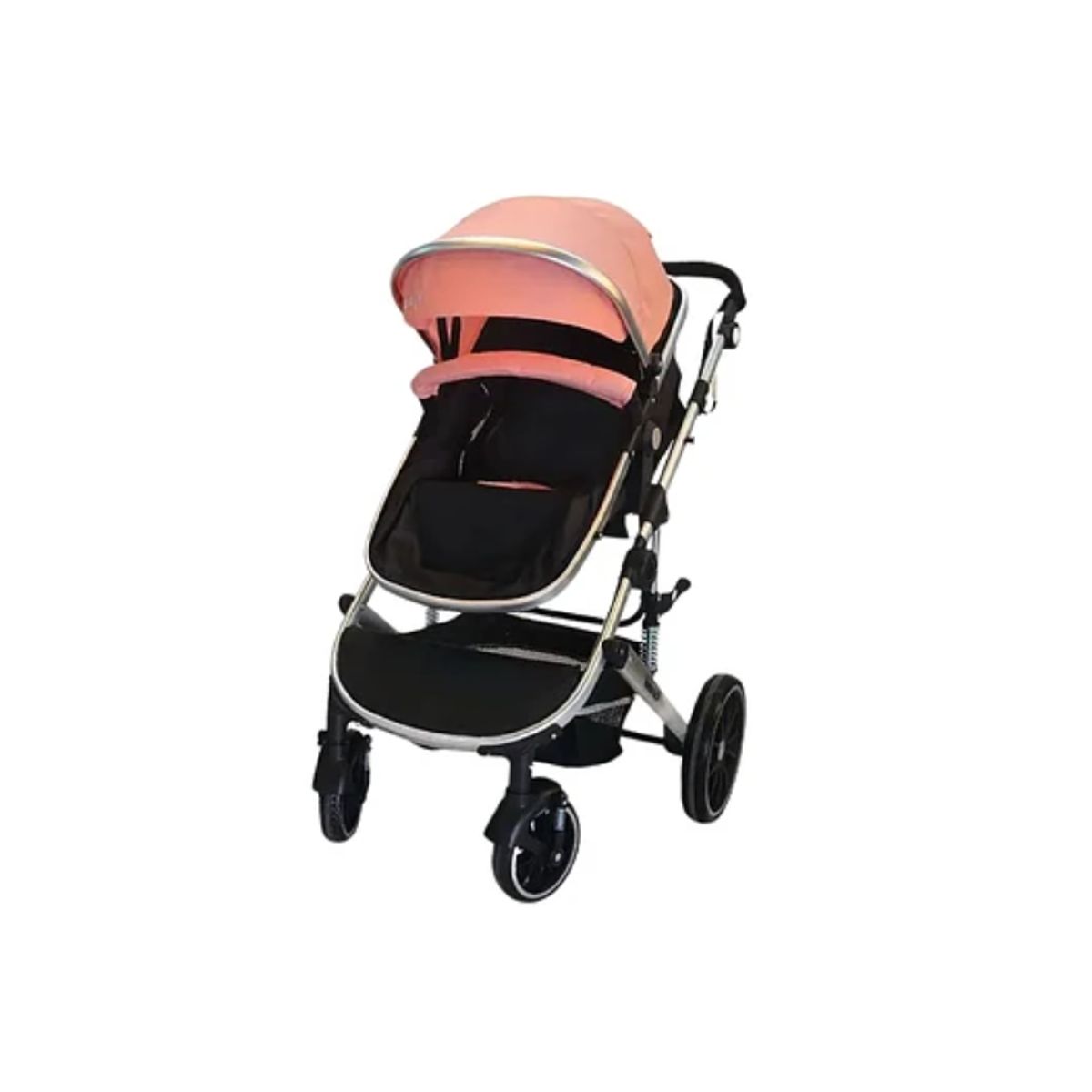KIDSCOOL - Coche Cuna Lux 3 En 1 ( Rosado)