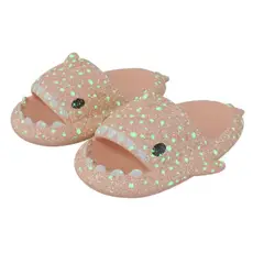 GENERICO - Chalas Tiburón Galaxia Luminoso Antideslizante Unisex