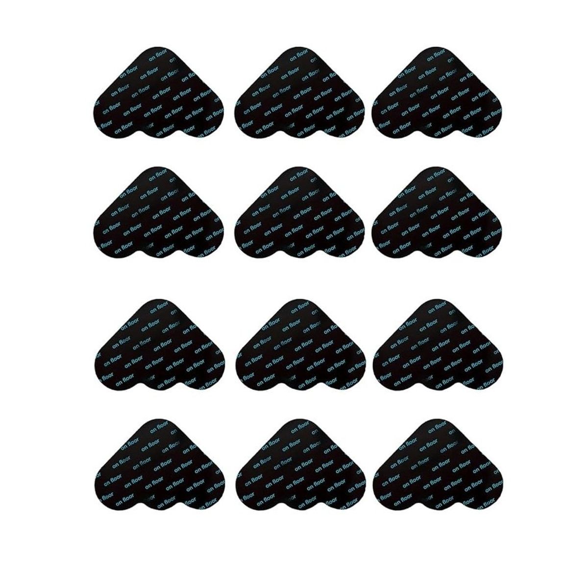 ATURE - 12u Antideslizantes Adhesivos Para Fijar Alfombra Al Suelo