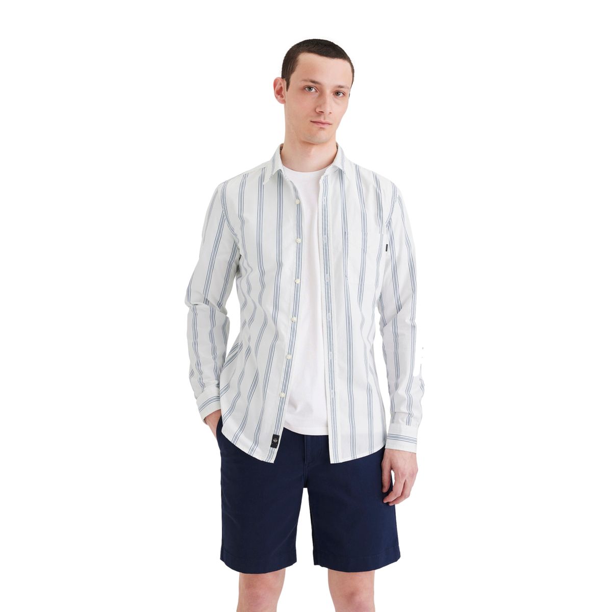 DOCKERS - Camisa Hombre Original Button-Up Slim Fit White Dockers
