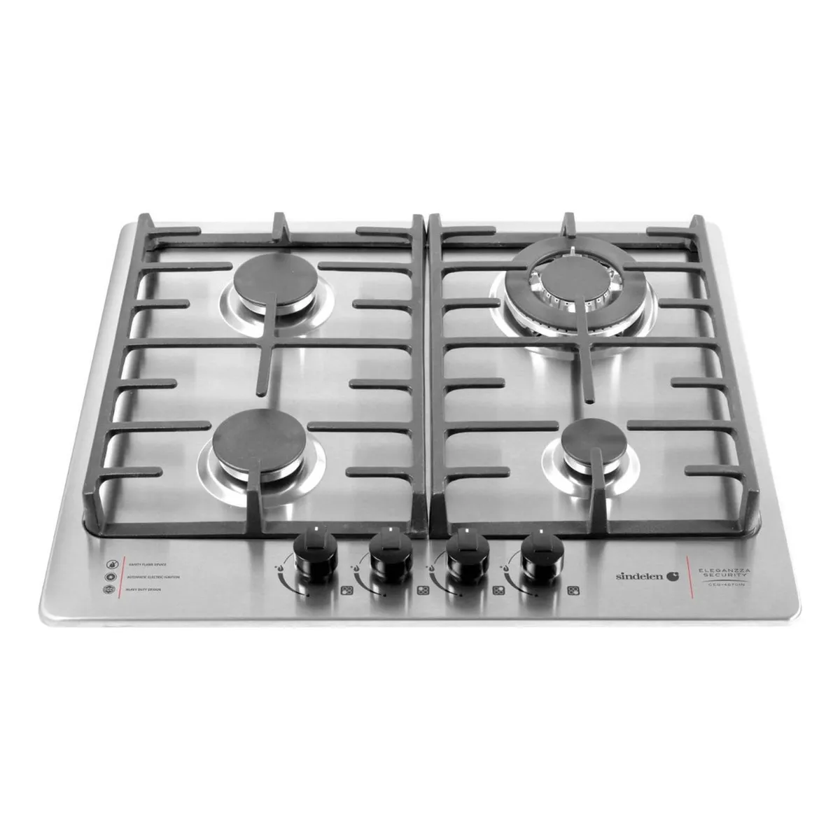 SINDELEN - Encimera a gas 4Quemadores Sindelen CEG-4670IN