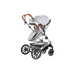 KIDSCOOL - Coche Cuna Egg 3 En 1(Gris)