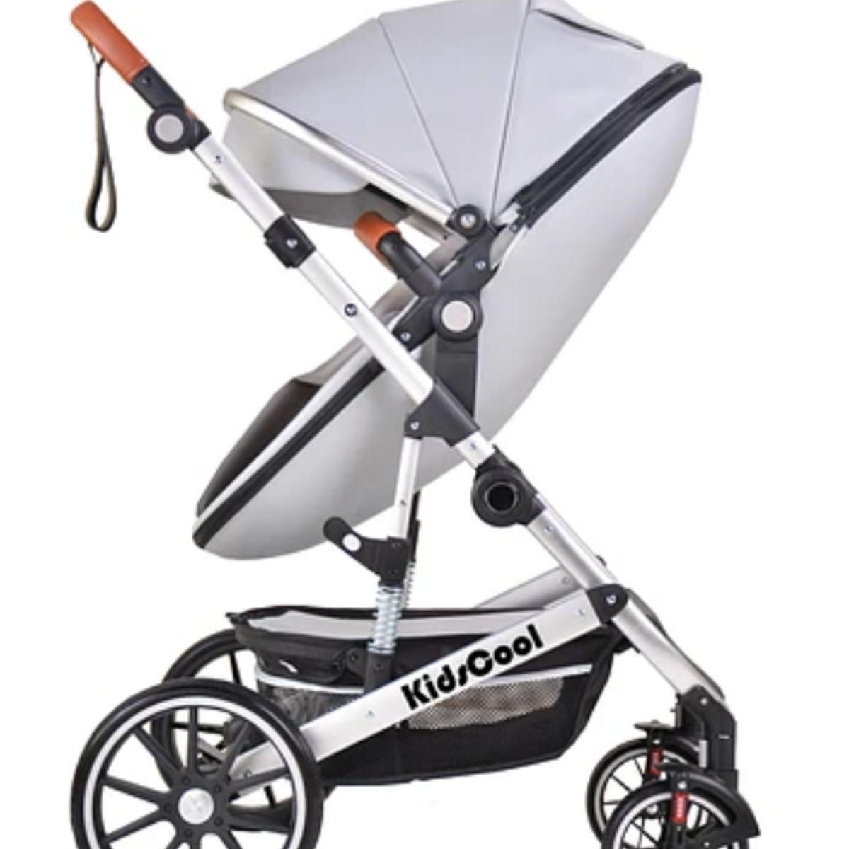 KIDSCOOL - Coche Cuna Egg 3 En 1(Gris)