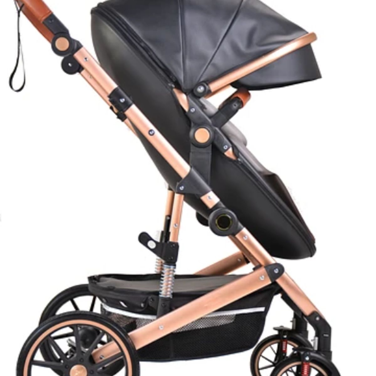 KIDSCOOL - Coche Cuna Egg 3 En 1 ( Negro)