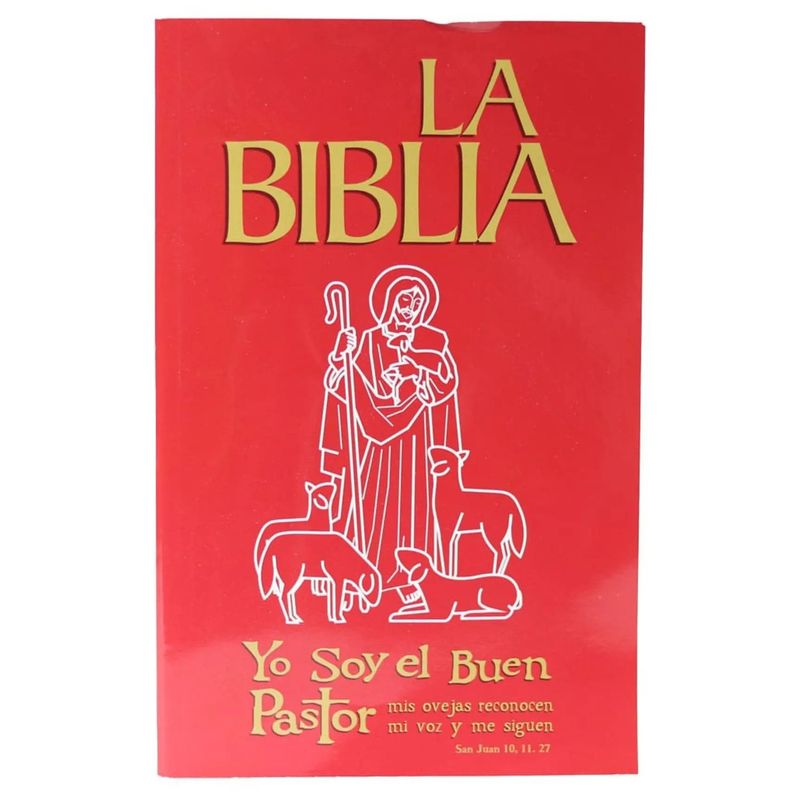 SOCIEDADES BIBLICAS UNIDAS - Santa Biblia con Deuterocanónicos Dios Habla Hoy rústica color rojo