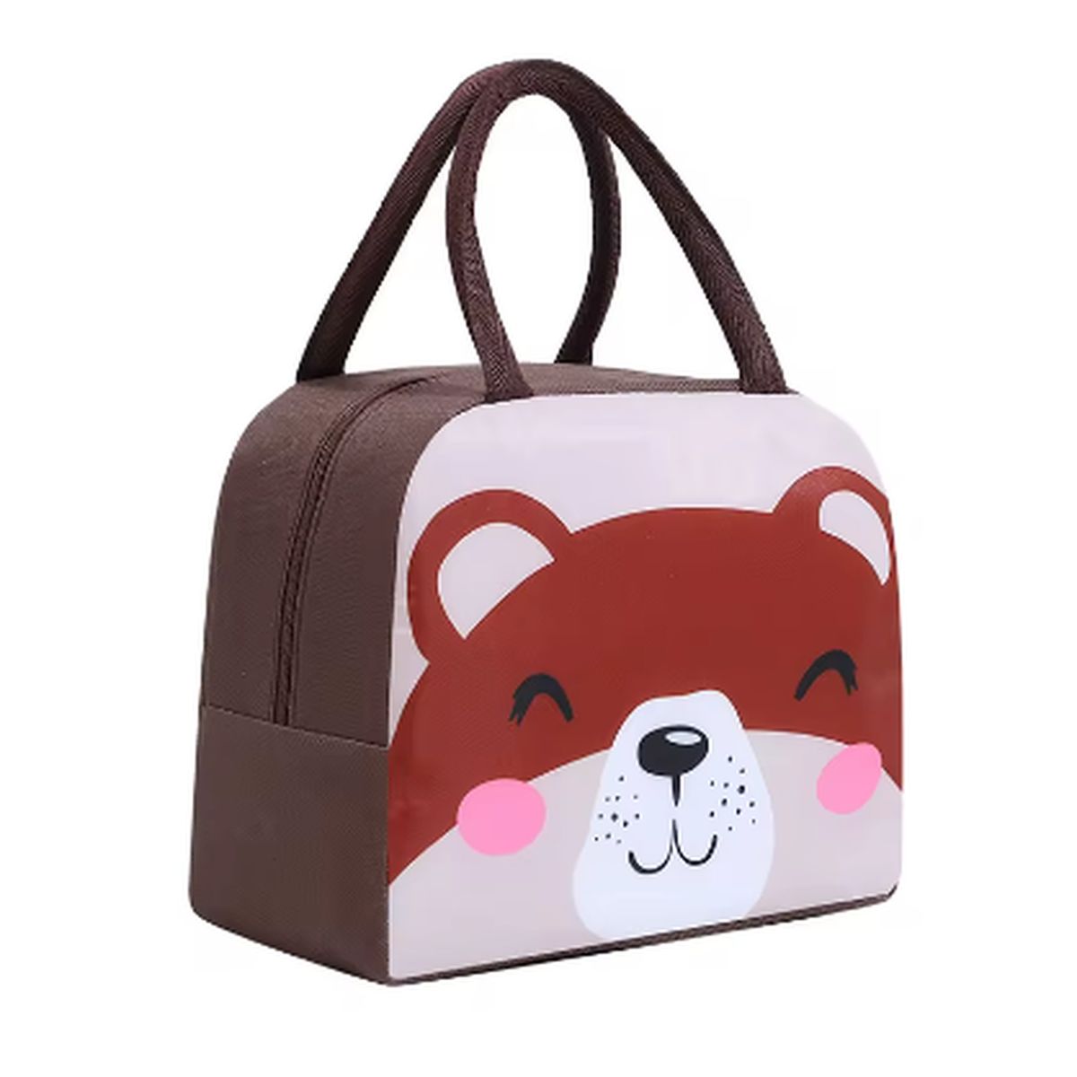 GENERICO - Lonchera Térmica con Diseño de Oso -Mantén tus Alimentos Frescos