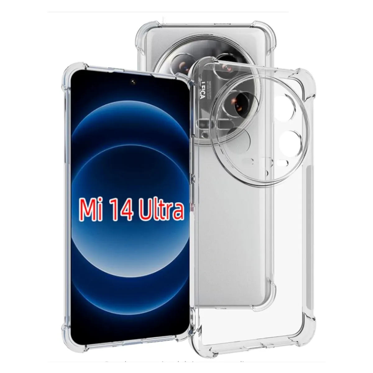 GENERICO - Carcasa Funda Para Xiaomi 14 Ultra 5g Transparente Reforzada