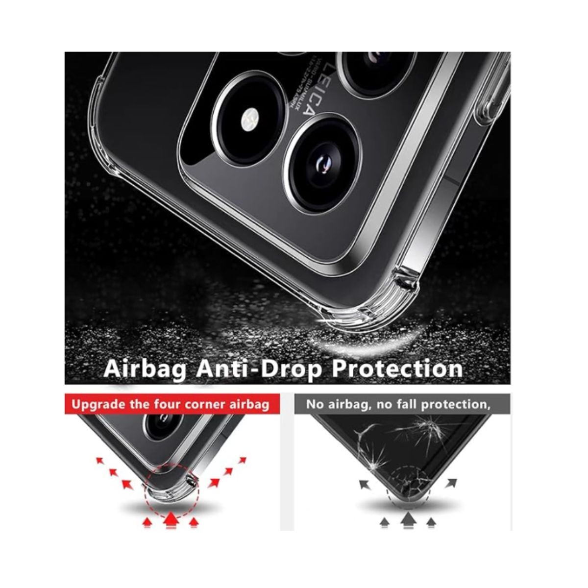 GENERICO - Carcasa Funda Para Xiaomi 14 5g Transparente Reforzada