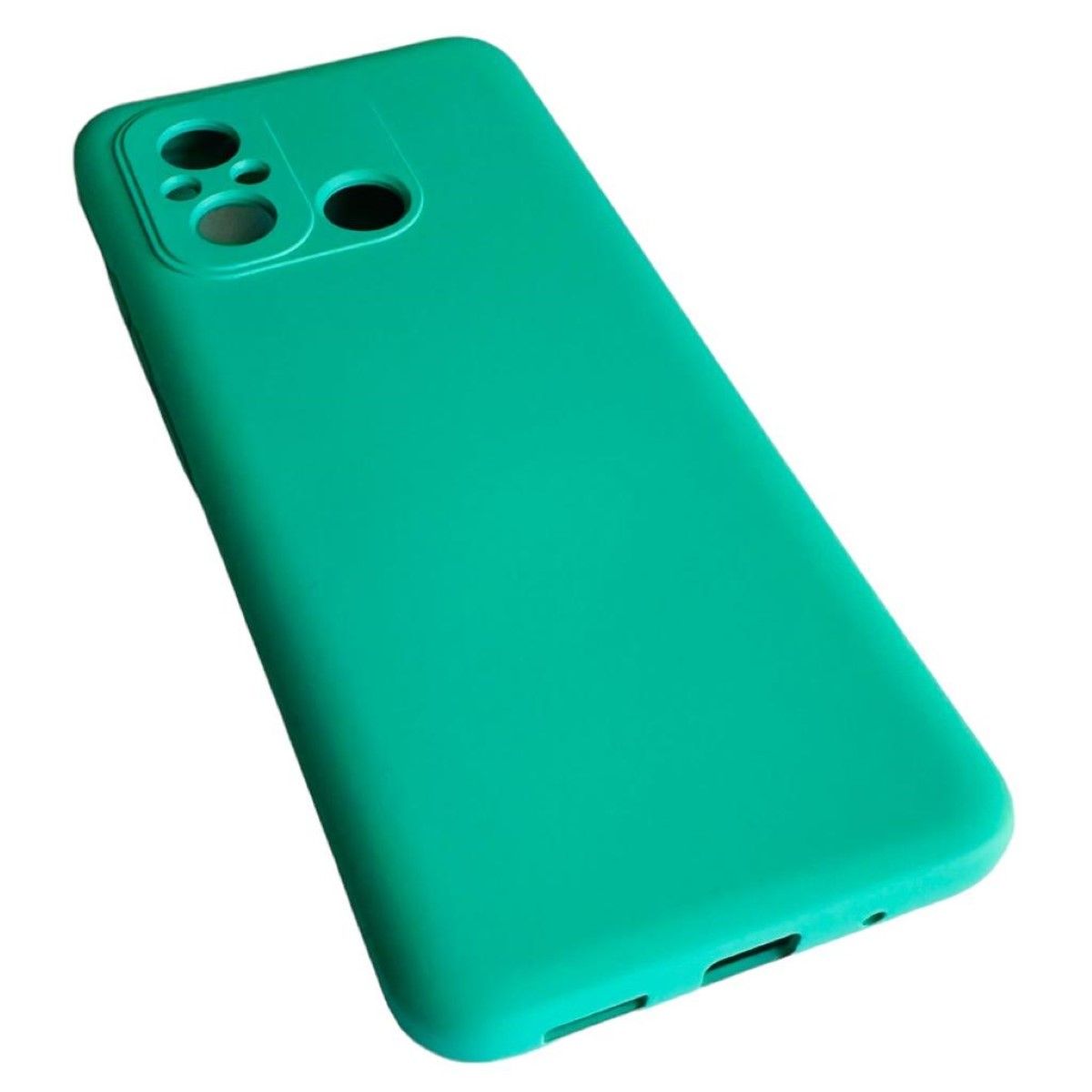 GENERICO - Carcasa Funda Para Xiaomi Redmi 12c Silicona Color Turquesa