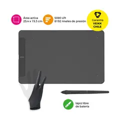 VEIKK - Tableta Gráfica Digitalizadora VK1060 con Guante