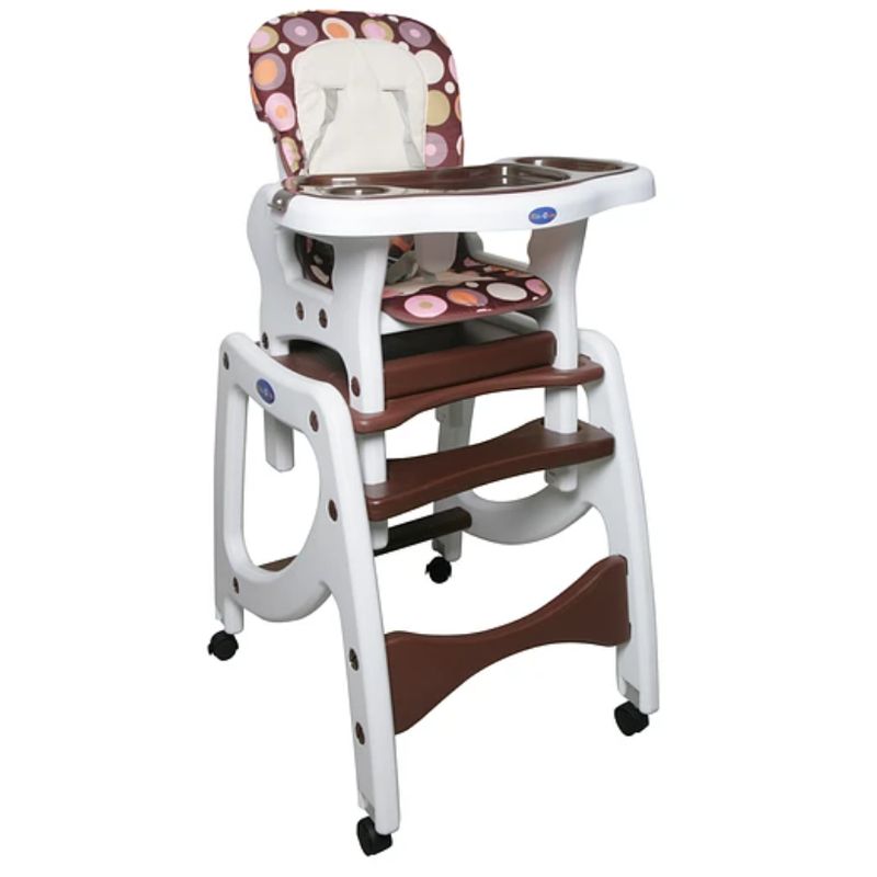 KIDSCOOL - SILLA DE COMER 3 EN 1 CAFÉ - KIDSCOOL - 8602CA