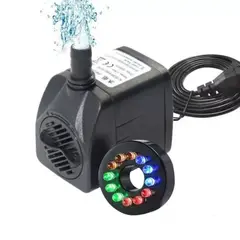 IMPORTCLICK - Bomba Agua Pileta Acuario Sumergible 12 Luces Led