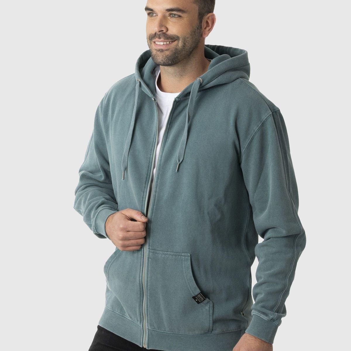 KIVUL - Polerón Anerk Reciclado Hombre Azul