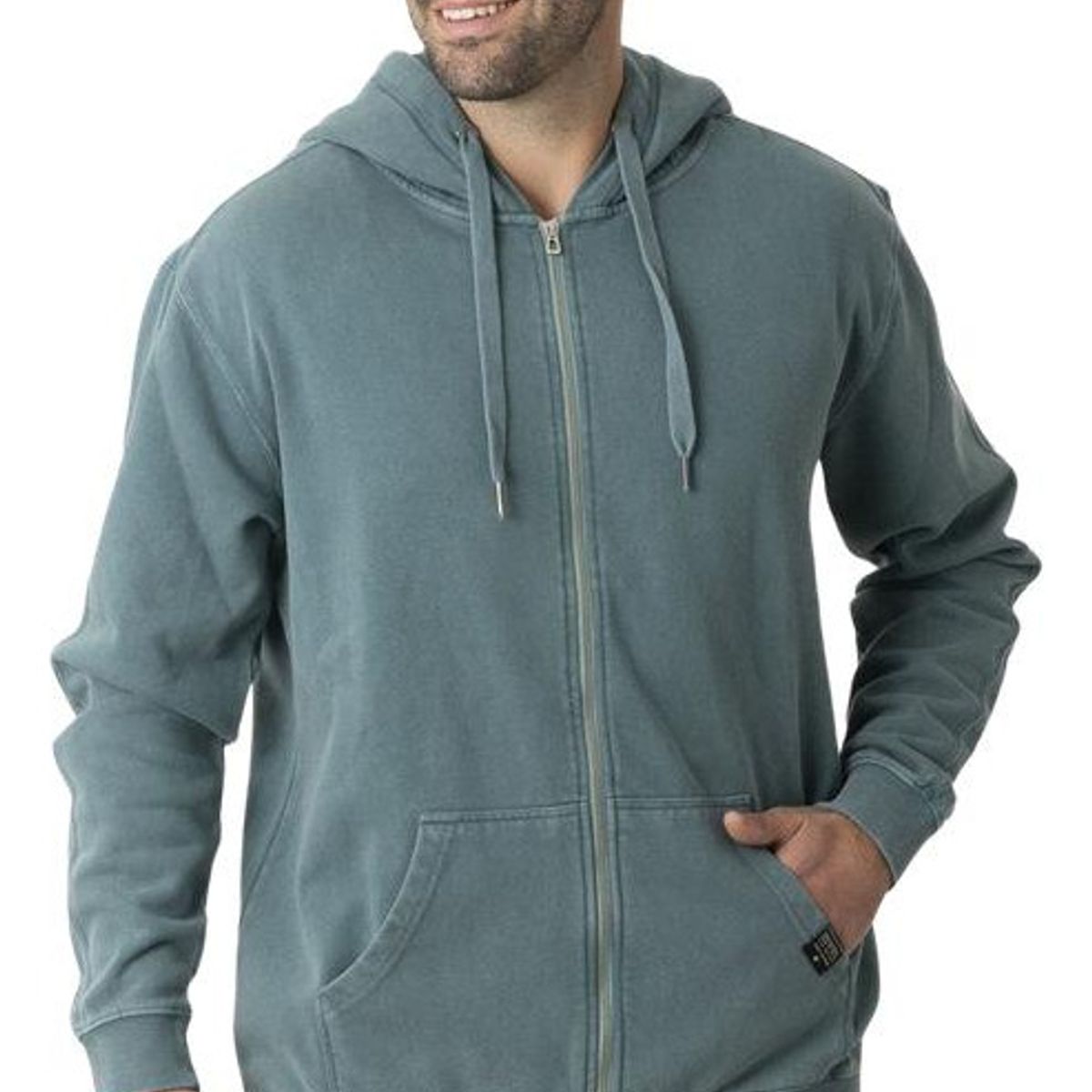 KIVUL - Polerón Anerk Reciclado Hombre Azul