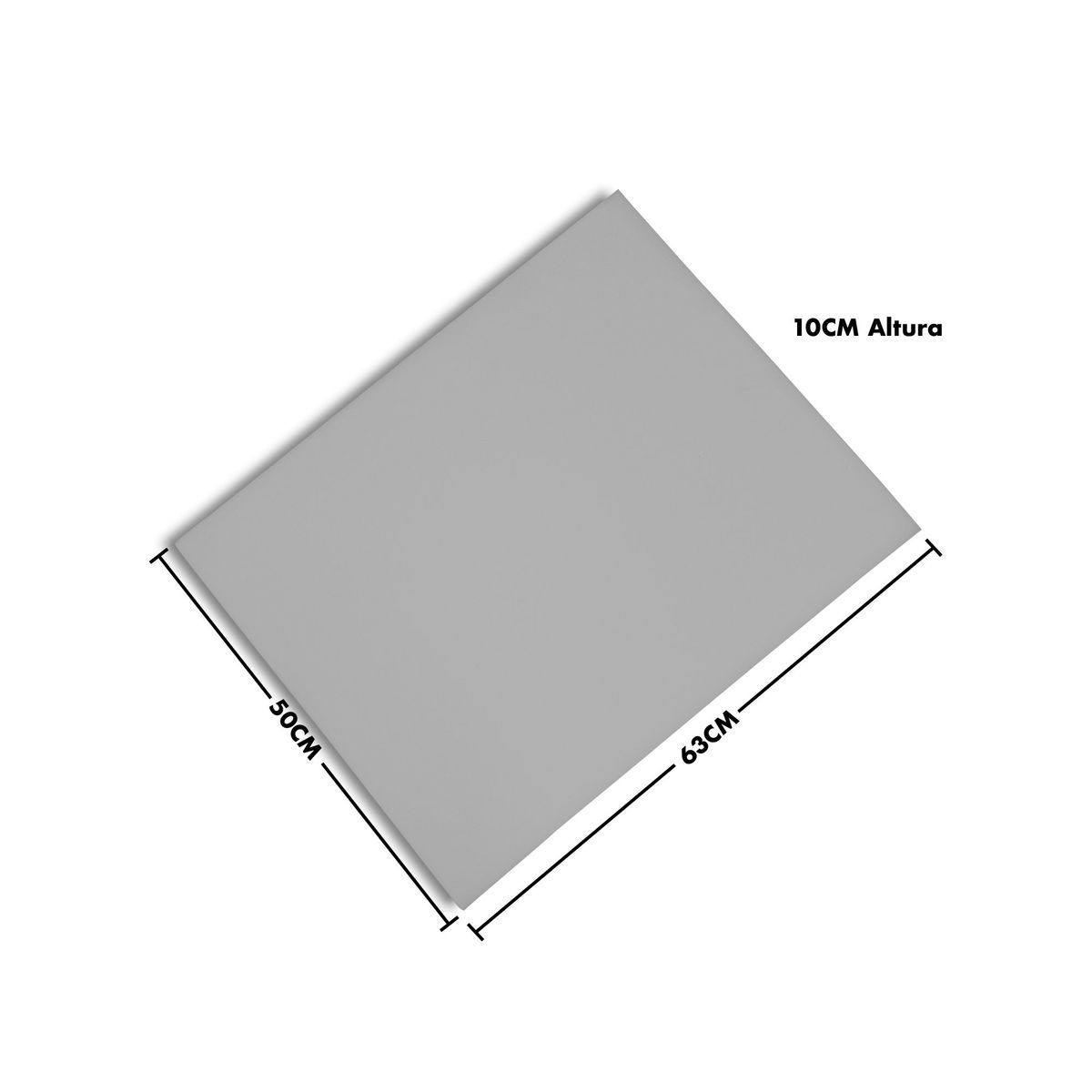 CHILENA CASAGRANDE - LAMINA DE ESPUMA  63x50x10xD24