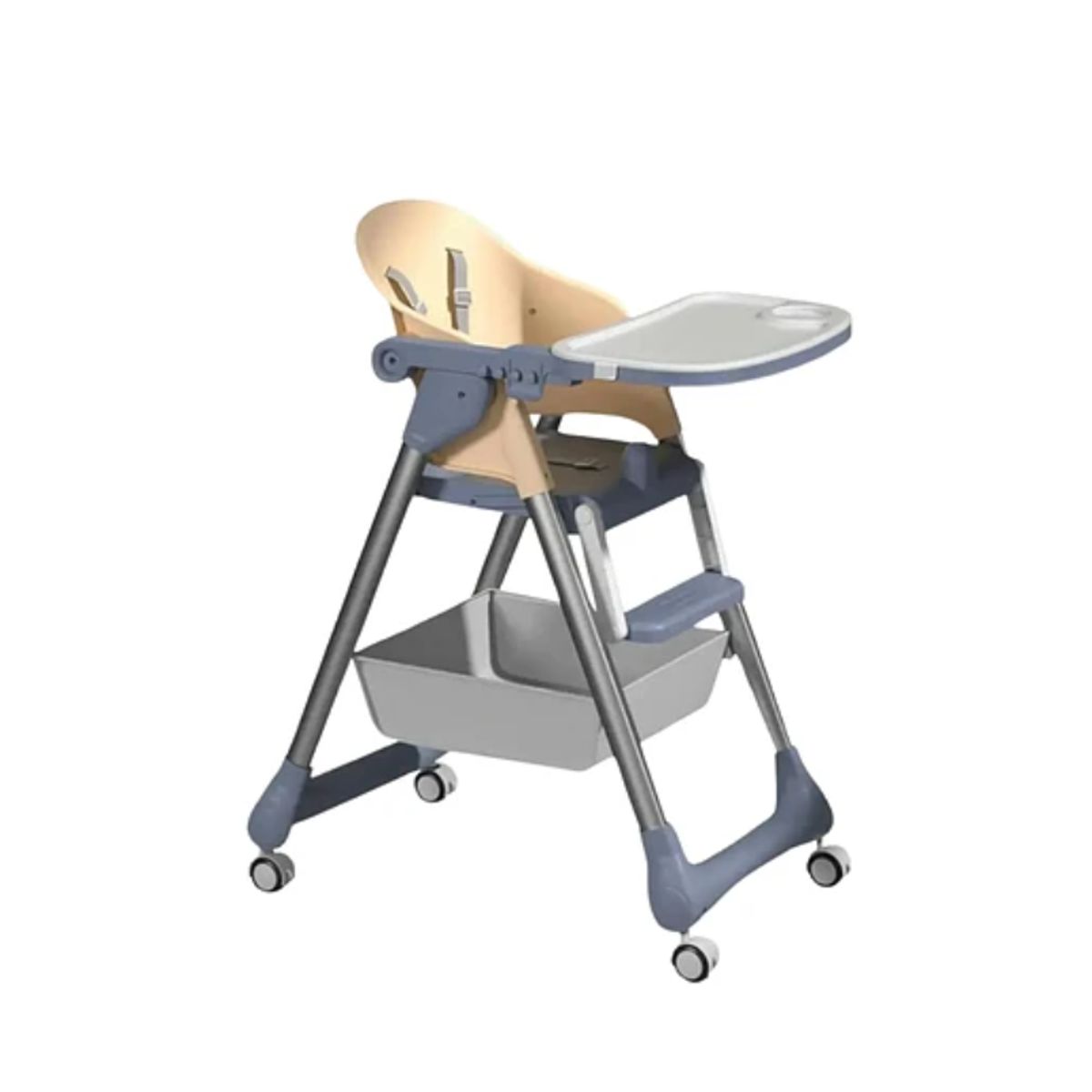 KIDSCOOL - Silla De Comer Moderna Beige
