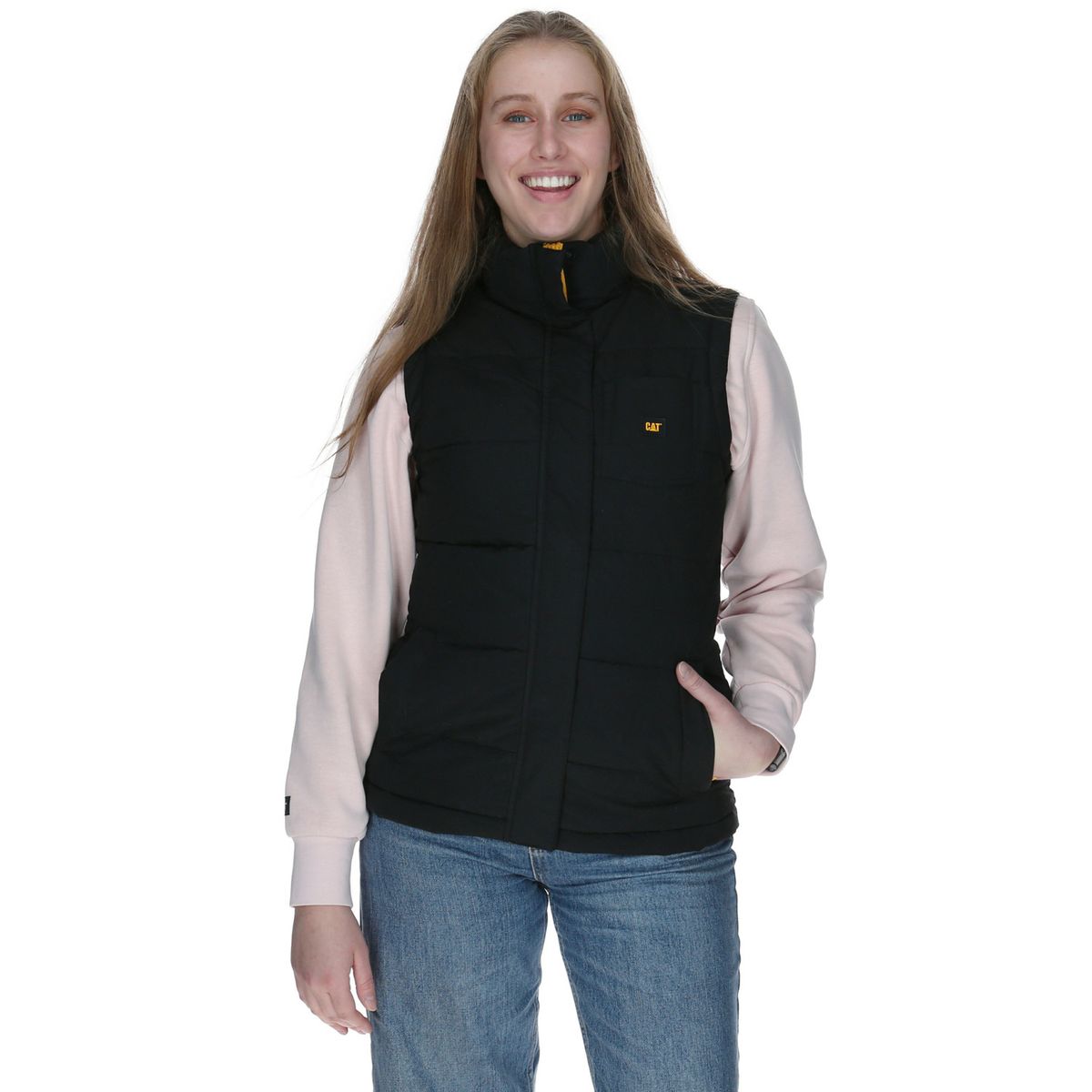 CAT - Chaqueta Sin Manga Mujer Arctic Zone Vest Negro CAT