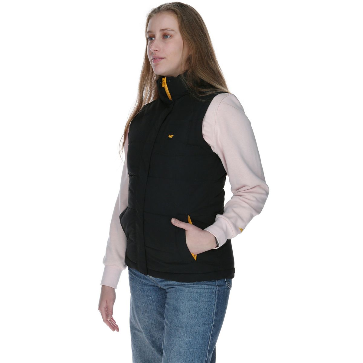 CAT - Chaqueta Sin Manga Mujer Arctic Zone Vest Negro CAT