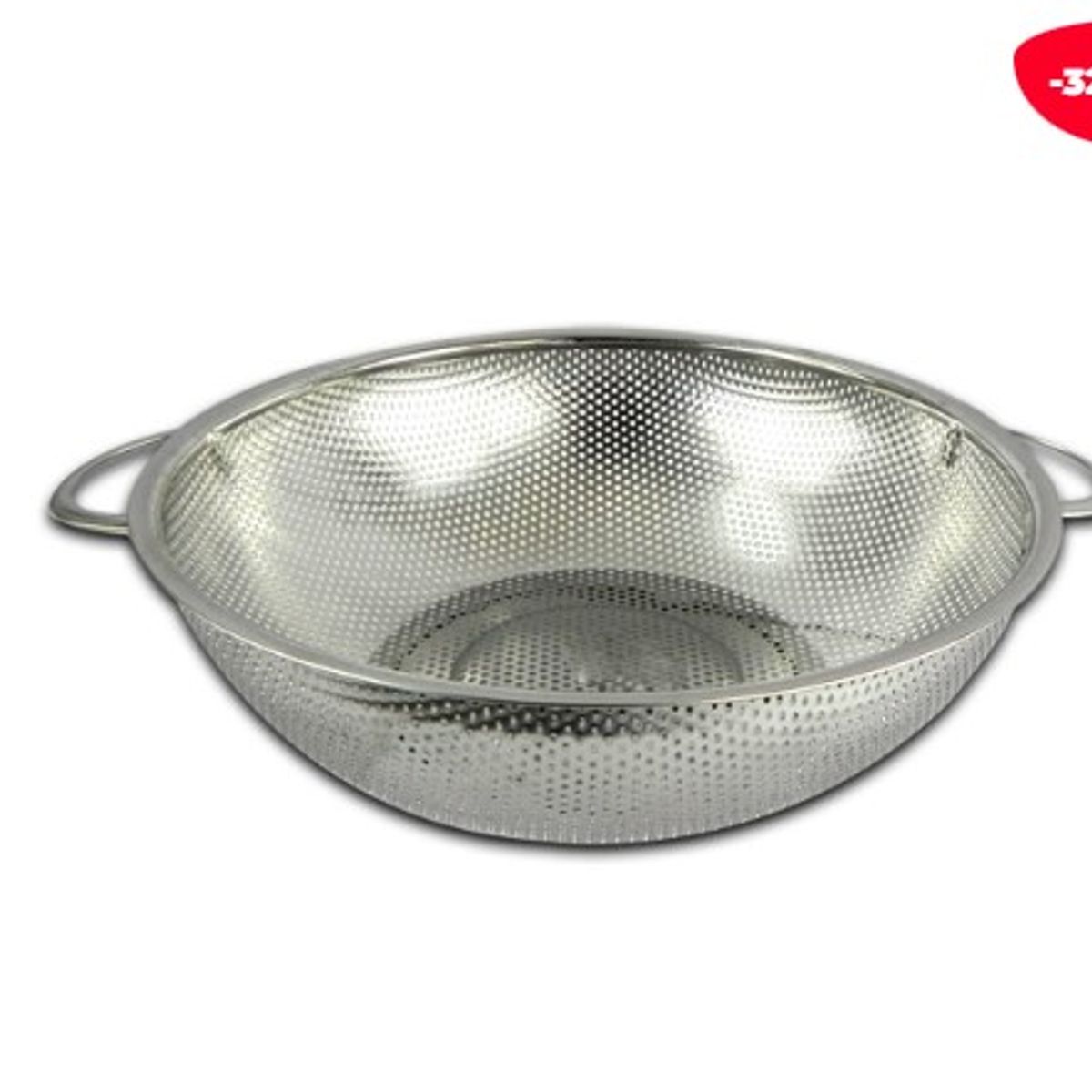 GENERICO - Colador Acero Inoxidable 28Cm
