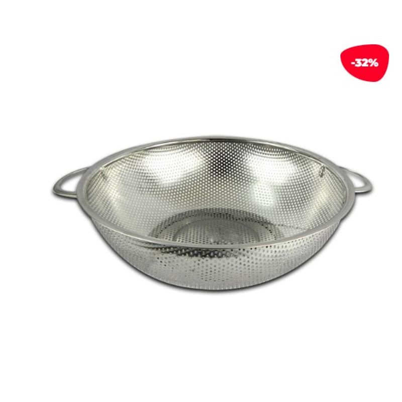GENERICO - Colador Acero Inoxidable 28Cm