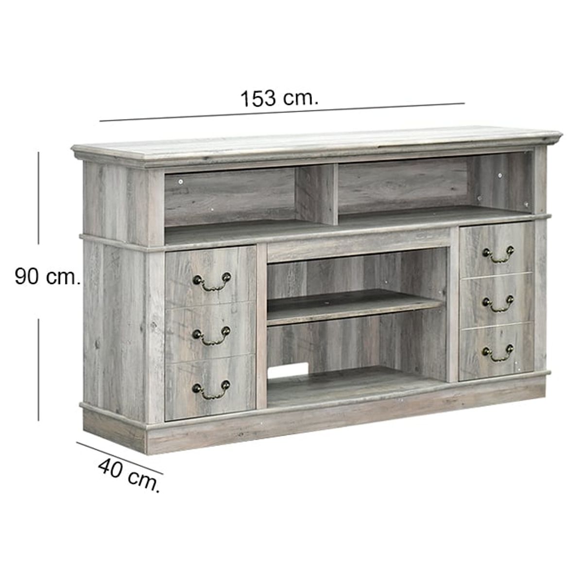 MSA MUEBLES SANTA ANA - Rack Para Tv 55 " Riñihue