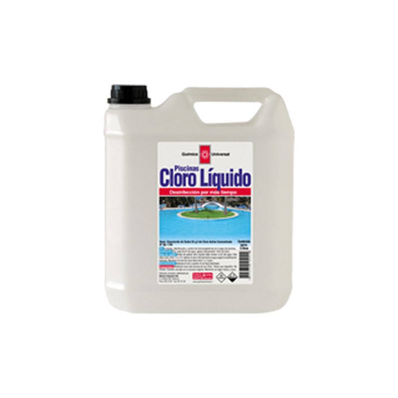 QUIMICA UNIVERSAL - CLORO LIQUIDO 10 LT QUIMICA UNIVERSAL