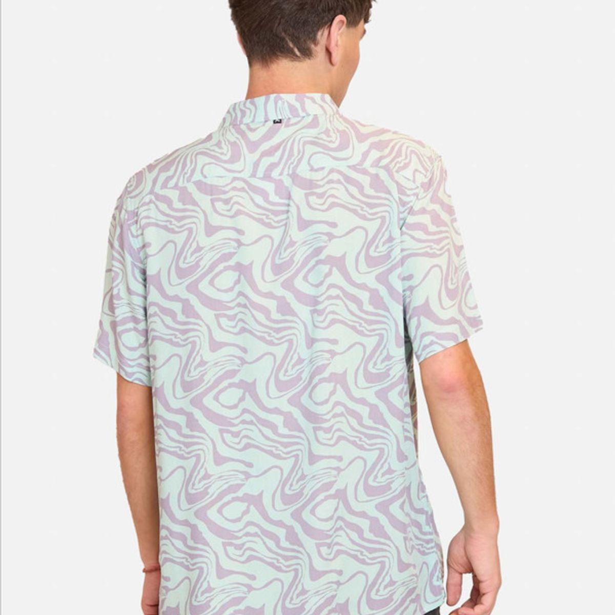 RUSTY - Camisa MC Madness Ss Multicolor Hombre Rusty