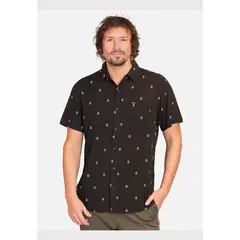 VOLCOM - Camisa MC Petterson Ss Multicolor Hombre