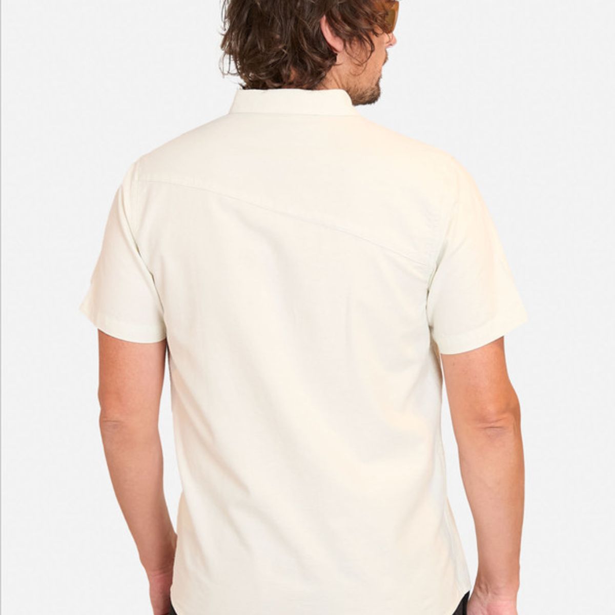 VOLCOM - Camisa MC Shirt Oxford Solid Verde Hombre Volcom