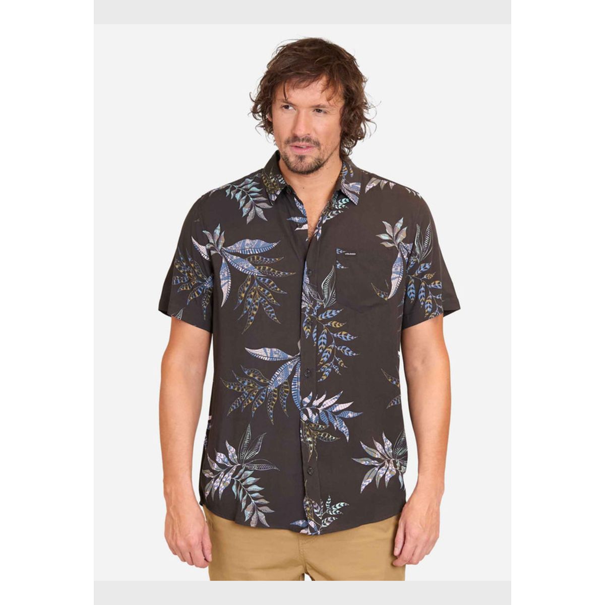 VOLCOM - Camisa MC Paradiso SS Multicolor Hombre Volcom
