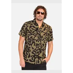 VOLCOM - Camisa MC Zephyr Ss Multicolor Hombre