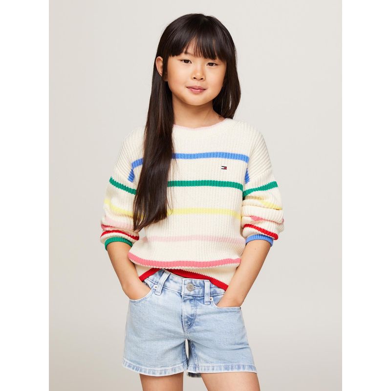 TOMMY HILFIGER - Sweater A Rayas Multicolores Multicolor Tommy Hilfiger.