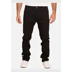 MAUI AND SONS - Pantalon Clasico Molokai Negro Hombre