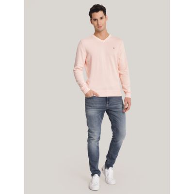 Imagen 2 del producto Sweater Básico Signature V-Neck Rosado