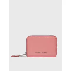 TOMMY HILFIGER - Billetera Essential Con Logo Rosado