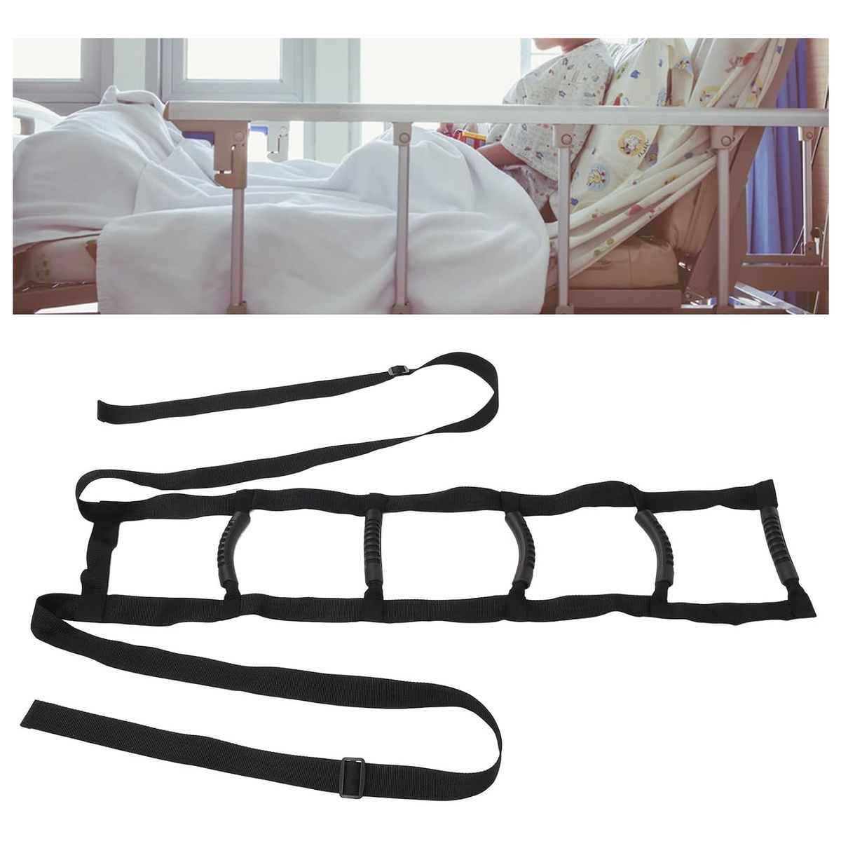 ATURE - Cuerda De Escalera Para Cama Pacientes y Ancianos Ajustable