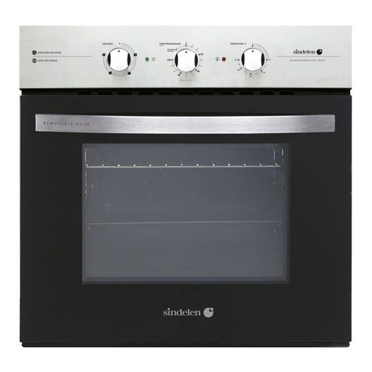 SINDELEN - Horno Empotrable Sindelen 2250W 57 Lts Inox HE-7200IN