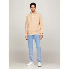 TOMMY HILFIGER - Polerón Hoodie Regular Graphic Café Tommy Jeans.