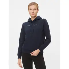 TOMMY HILFIGER - Polerón Hoodie Logo Monotype Azul Tommy Jeans