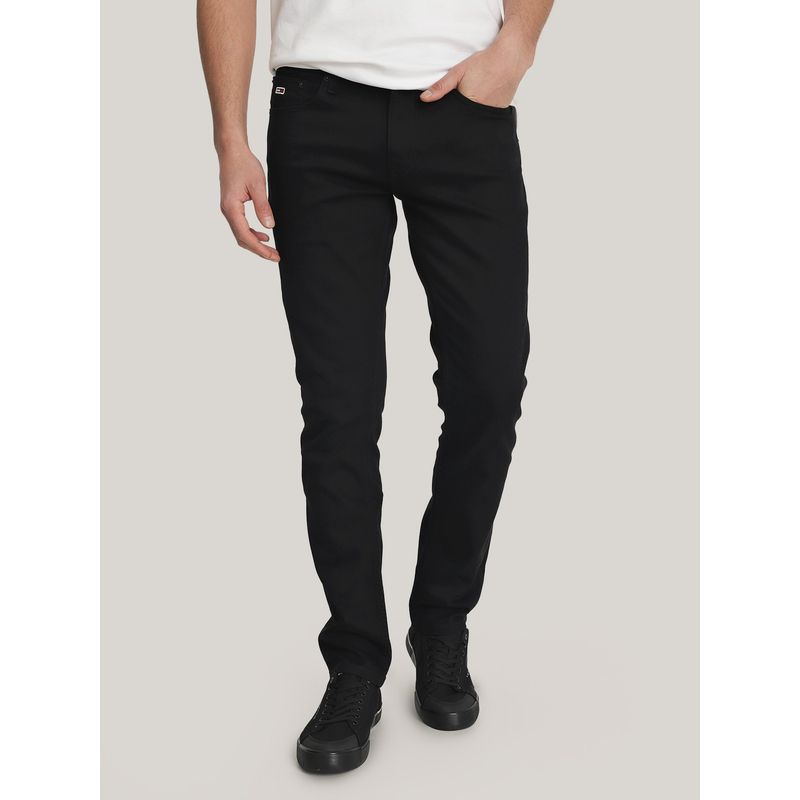 TOMMY HILFIGER - Jeans Scanton Slim Fit Negro Tommy Jeans