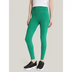 TOMMY HILFIGER - Leggins Sport Essential Verde