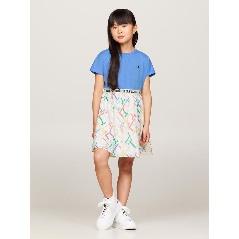 TOMMY HILFIGER - Vestido Print Con Monogram Multicolor Tommy Hilfiger