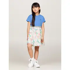 TOMMY HILFIGER - Vestido Print Con Monogram Multicolor