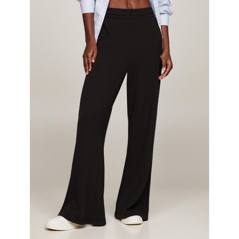 TOMMY HILFIGER - Joggers Relaxed Wide Fit Con Logo Negro Tommy Jeans
