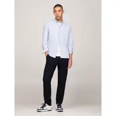 TOMMY HILFIGER - Camisa 1985 A Cuadros Vichy Celeste