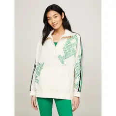 TOMMY HILFIGER - Cortaviento sport relaxed Con Medio cierre Multicolor