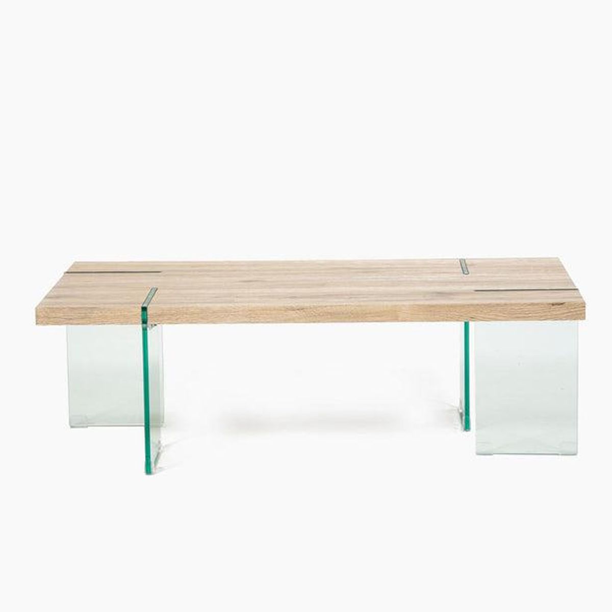 SPAZZIO - Mesa centro Technique natural - Crema