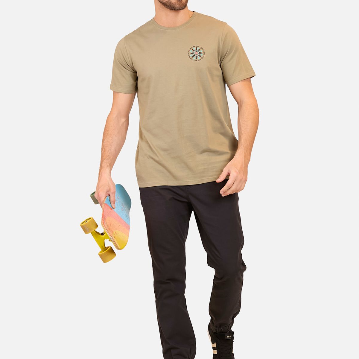 RIP CURL - Polera M/C For Future Waves Tee Verde Hombre Rip Curl