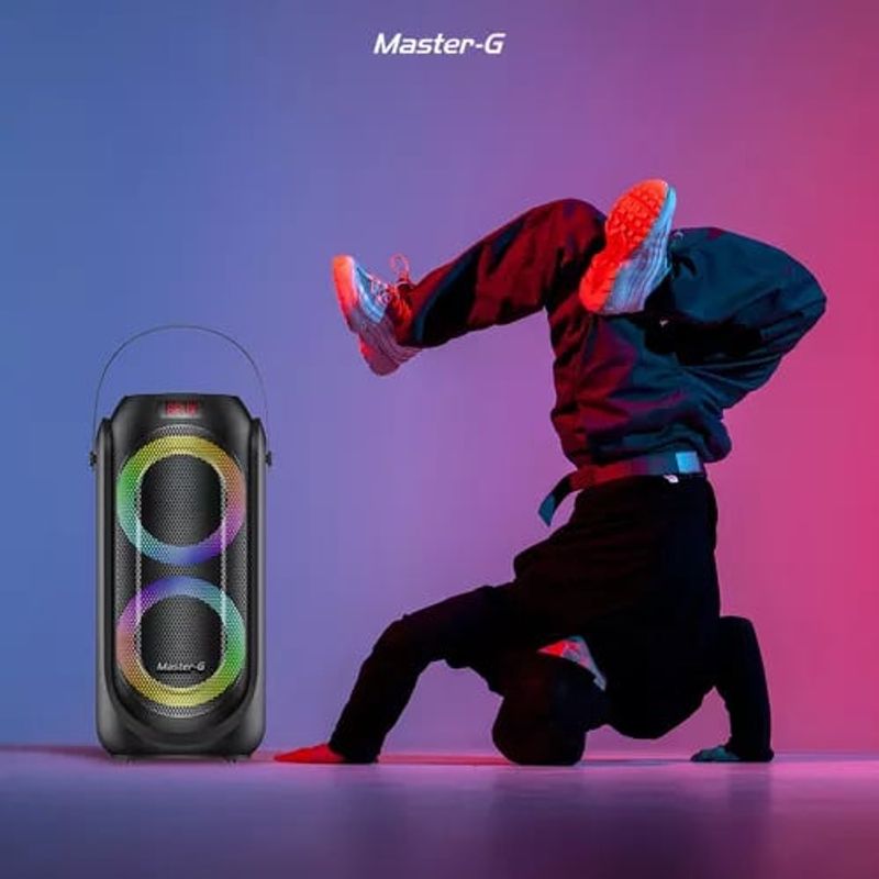 MASTER G - Parlante Karaoke Master-g evo 6,5 pulgadas